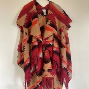 Free people Crossroads Oversized Poncho